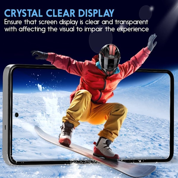 1-Pack OnePlus Nord CE4 Lite 5G Skärmskydd & 1-Pack linsskydd - Härdat Glas 9H - Super kvalitet 3D