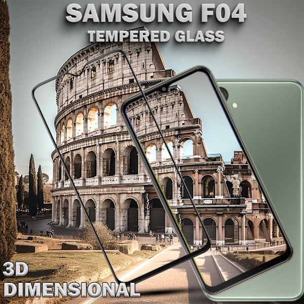 1-Pack SAMSUNG F04 Näytönsuoja - Karkaistu Lasi 9H - Super laatu 3D