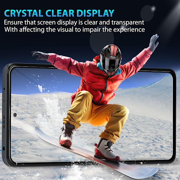 2-Pack Xiaomi Redmi Note 10 Pro Skärmskydd & 2-Pack linsskydd - Härdat Glas 9H - Super kvalitet 3D