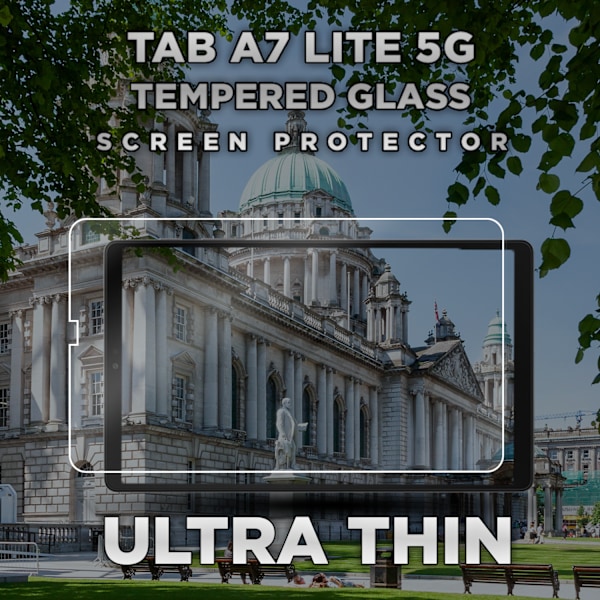 1-Pack SAMSUNG GALAXY TAB A7 Näytönsuoja - Karkaistu Lasi 9H - Super laatu 3D