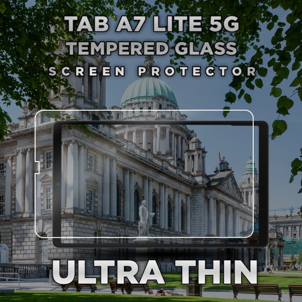 Samsung Galaxy Tab A7 Lite 5G - Härdat glas 9H - Super Kvalitet Skärmskydd