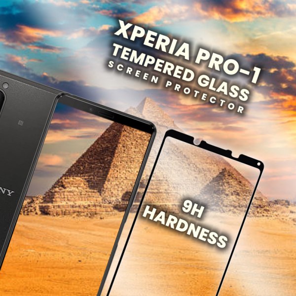 Sony Xperia Pro1 - Härdat Glas 9H - Super kvalitet 3D Skärmskydd