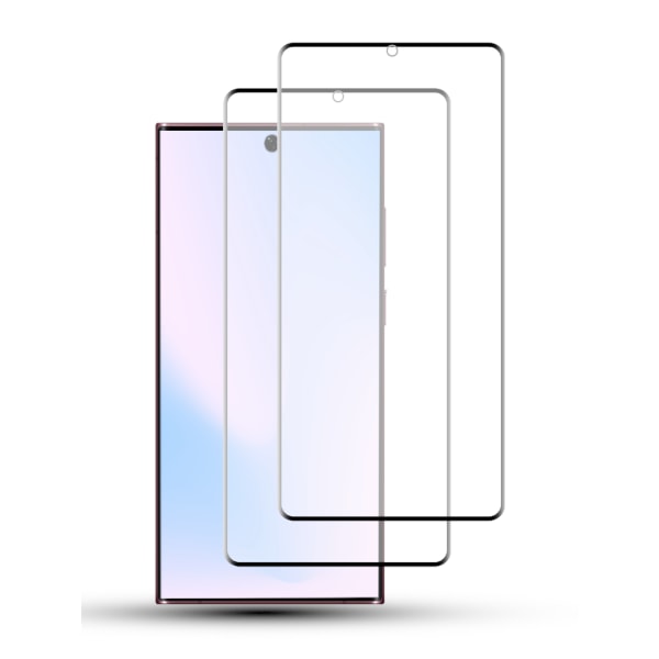 2-Pack Samsung S22 ULTRA 5G Skärmskydd - Härdat Glas 9H - Super kvalitet 3D