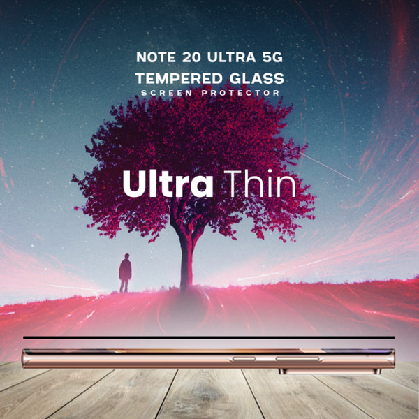Samsung Galaxy Note 20 Ultra 5G - Härdat glas 9H-Super kvalitet