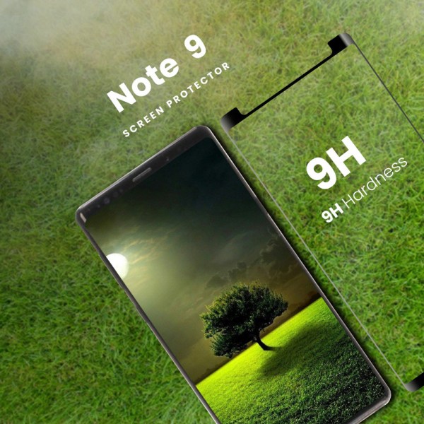 Samsung Galaxy Note 9 – Härdat glas 9H – Super kvalitet 3D