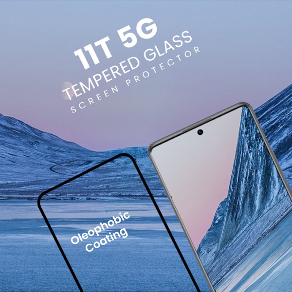 1-Pack XIAOMI 11T Skærmbeskyttelse - Hærdet Glas 9H - Super kvalitet 3D