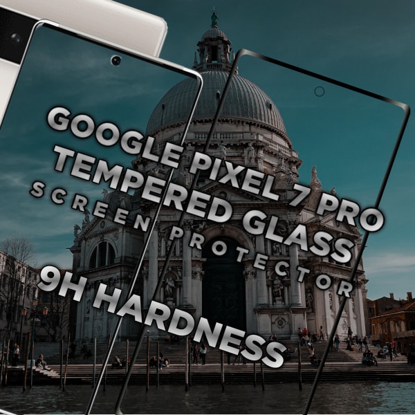 Google Pixel 7 Pro - Härdat Glas 9H - Super kvalitet 3D Skärmskydd