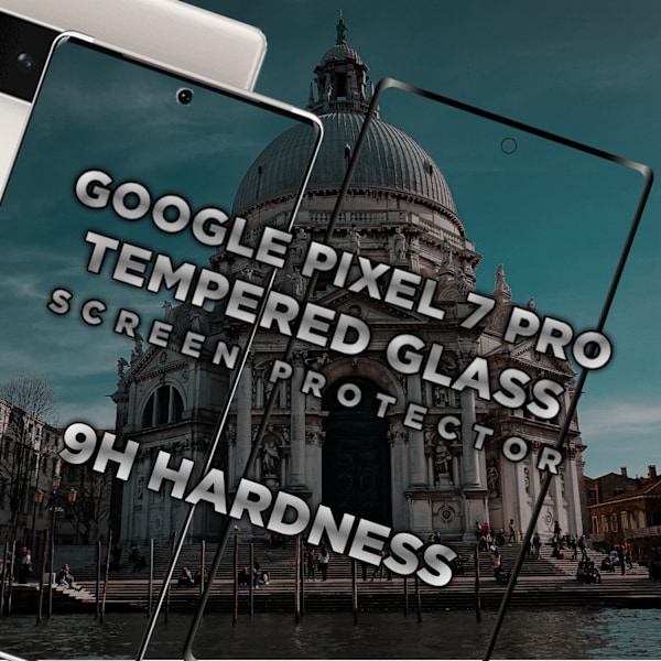 Google Pixel 7 Pro - Härdat Glas 9H - Super kvalitet 3D Skärmskydd