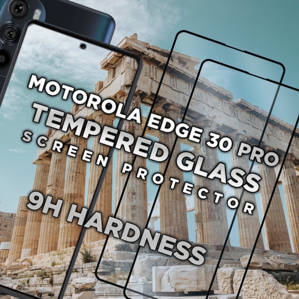 2 Pack Motorola EDGE 30 Pro - Härdat Glas 9H - Super kvalitet 3D