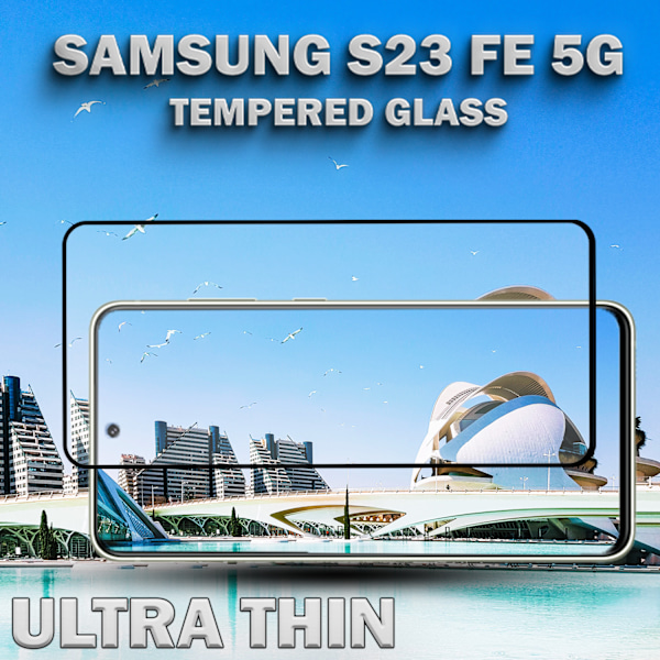 1-Pack SAMSUNG S23 FE Näytönsuoja - Karkaistu Lasi 9H - Super laatu 3D