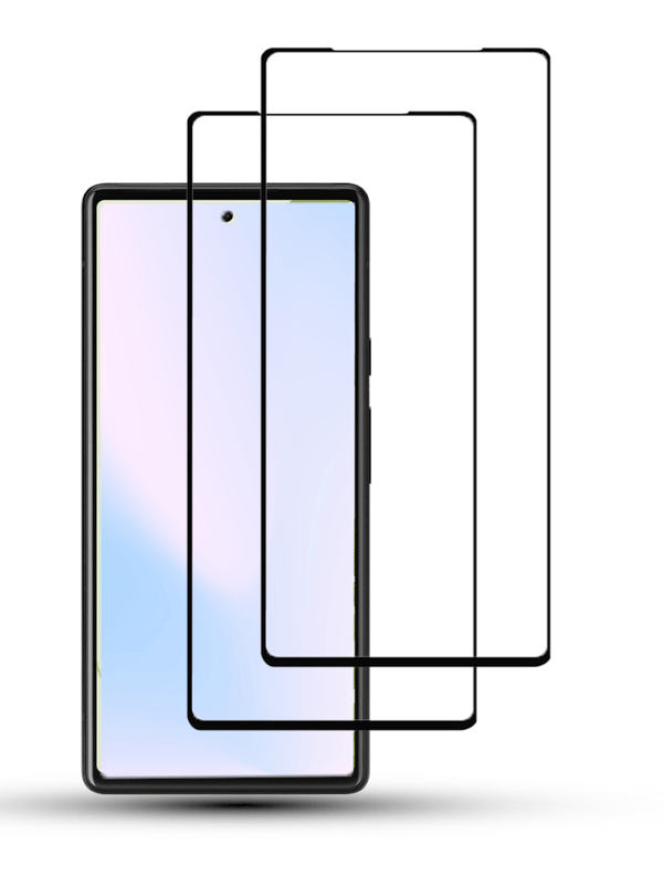2-Pack GOOGLE PIXEL 6 Skærmbeskyttelse - Hærdet Glas 9H - Super kvalitet 3D