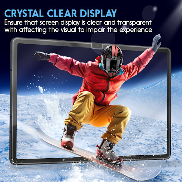 1-Pack Samsung Tab S7 FE Skärmskydd - Härdat Glas 9H - Super kvalitet 3D