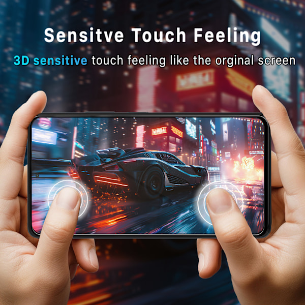 2-Pack Xiaomi Poco X6 Pro Skærmbeskyttelse - Hærdet Glas 9H - Super kvalitet 3D