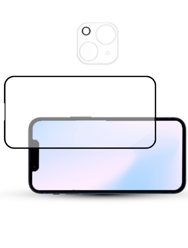 1-Pack IPHONE 14 PLUS Skærmbeskyttelse - Hærdet Glas 9H - Super kvalitet 3D