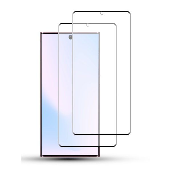 2-Pack Samsung S22 ULTRA Skärmskydd - Härdat Glas 9H - Super kvalitet 3D