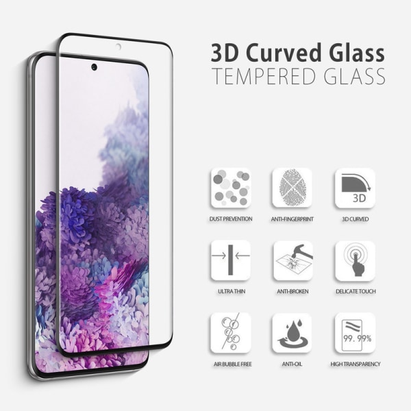 2-Pack Samsung S20 - 9H Härdat Glass - Top Kvalitet