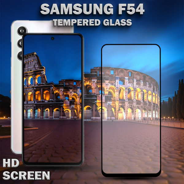 1-Pack Samsung F54 Skärmskydd - Härdat Glas 9H - Super kvalitet 3D