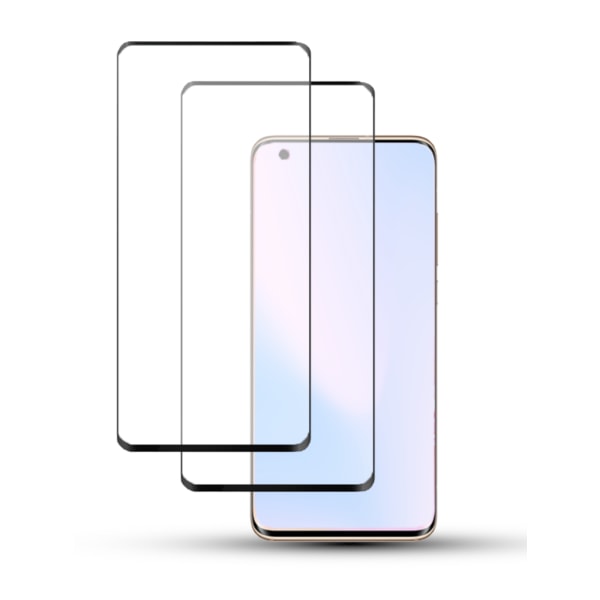 2-Pack XIAOMI MI 10 PRO 5G Skärmskydd - Härdat Glas 9H - Super kvalitet 3D