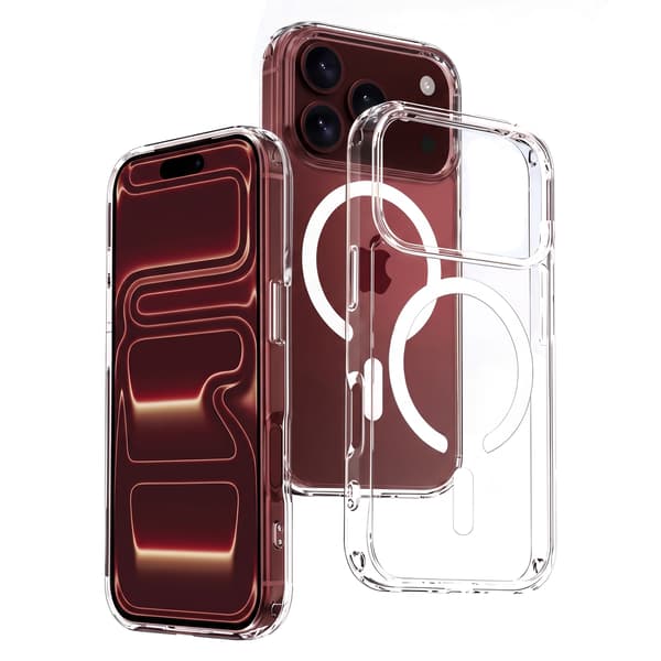 MagCase för iPhone 18 Pro Max – Kristallklart MagSafe-skal