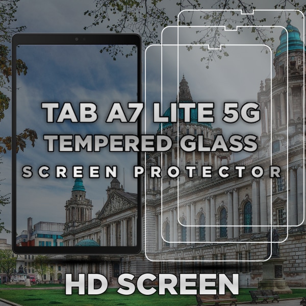 3-Pack Samsung Galaxy Tab A7 Lite 5G - Härdat glas 9H - Super Kvalitet Skärmskydd