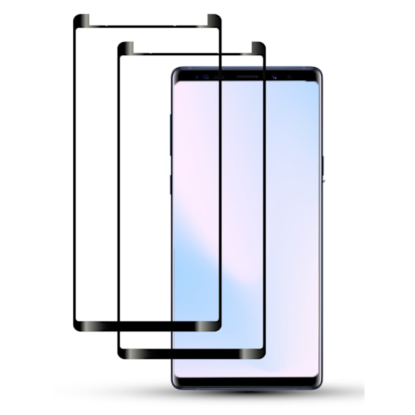 2-Pack SAMSUNG NOTE 9 Skærmbeskyttelse - Hærdet Glas 9H - Super kvalitet 3D