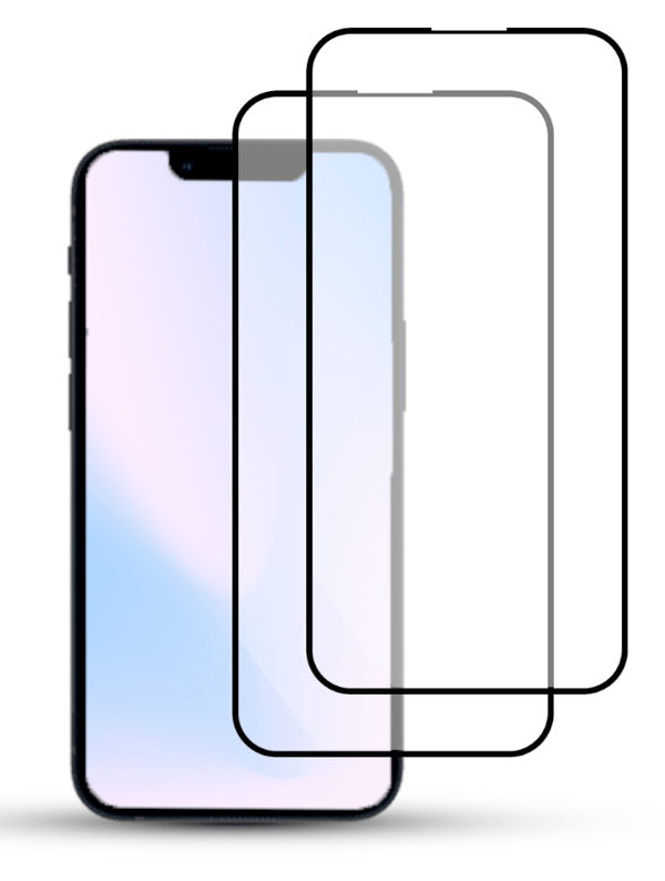 2-Pack IPHONE 14 Skærmbeskyttelse - Hærdet Glas 9H - Super kvalitet 3D