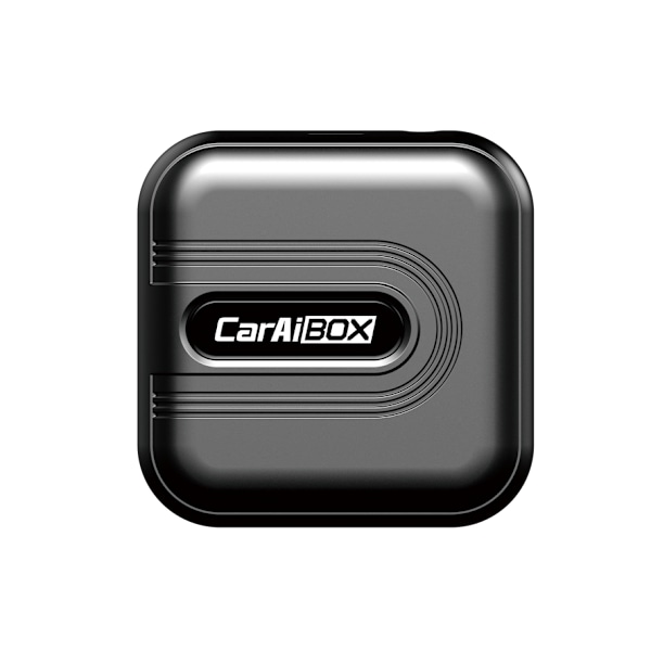 CarAiBox langaton Apple CarPlay ja Android Auto -sovitin, Netflix & YouTube-tuki, Plug & Play, GPS, 5G WiFi ja Bluetooth 5.0