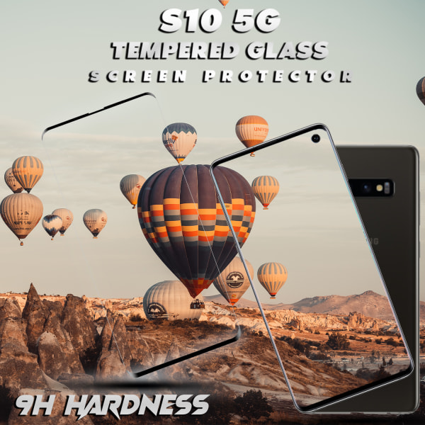 Samsung Galaxy S10 5G - Härdat Glas 9H – 3D Skärmskydd - Super kvalitet