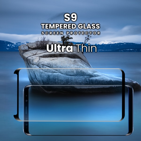 Samsung Galaxy S9 - Härdat glas 9H -Super kvalitet 3D Skärmskydd