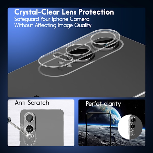 1-Pack OnePlus Nord CE4 Lite Privacy Skärmskydd & 1-Pack linsskydd - Härdat Glas 9H - Super kvalitet 3D