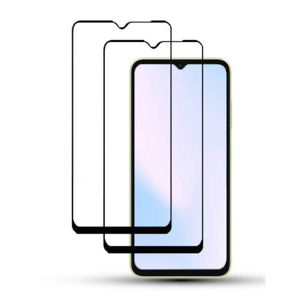 2-Pack Samsung A15 Skärmskydd - Härdat Glas 9H - Super kvalitet 3D