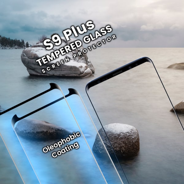 2-Pack Samsung Galaxy S9 Plus - Härdat glas 9H - Super kvalitet