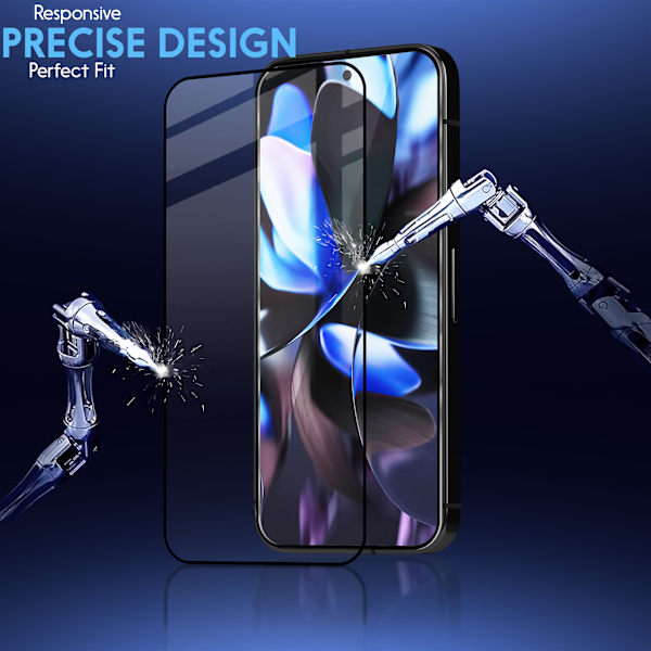 2-Pack GOOGLE PIXEL 9 PRO XL Skærmbeskyttelse - Hærdet Glas 9H - Super kvalitet 3D