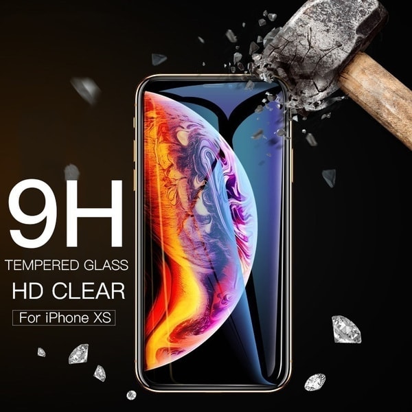 2-Pack Iphone 7/8  - 9D Härdat Glass - Top Kvalitet- Vit.