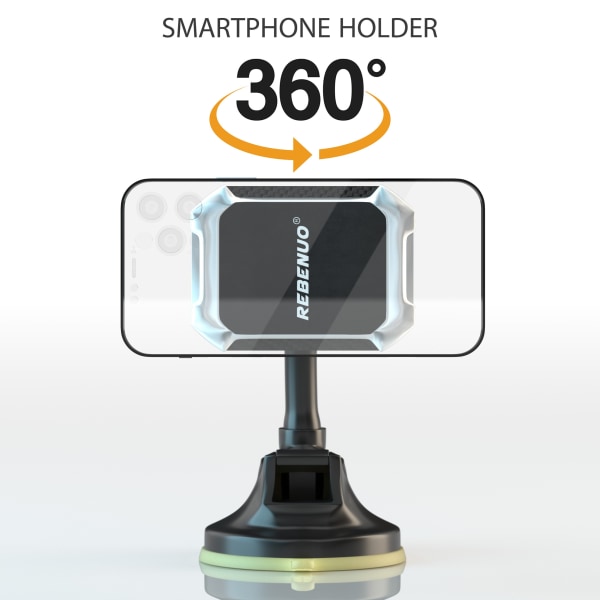 Premium Magnetisk Smartphonehållare för Bilen och Kontoret