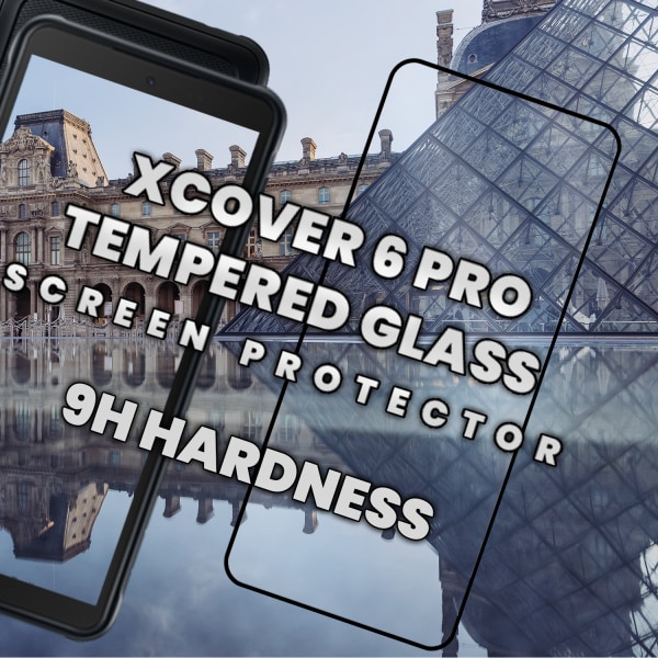 Samsung Xcover 6 Pro - Härdat Glas 9H - Super kvalitet 3D Skärmskydd