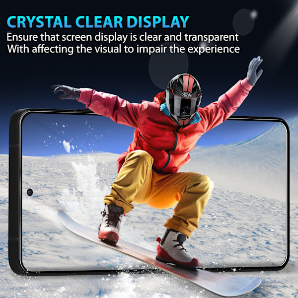 2-Pack Xiaomi Poco F7 Ultra Skärmskydd & 1-Pack linsskydd - Härdat Glas 9H - Super kvalitet 3D