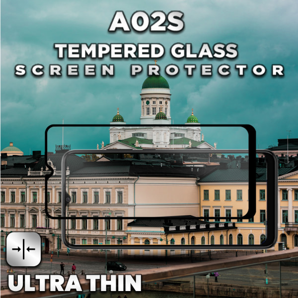 Samsung Galaxy A02s - Härdat Glas 9H - Super Kvalitet 3D Skärmskydd