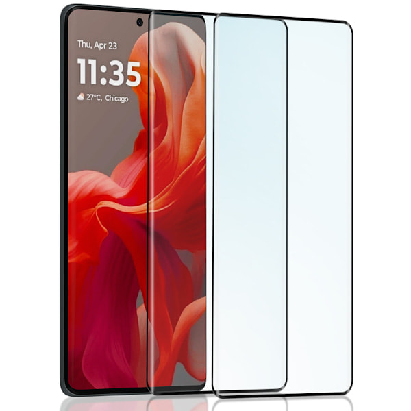 2-Pack MOTOROLA G85 Skærmbeskyttelse - Hærdet Glas 9H - Super kvalitet 3D