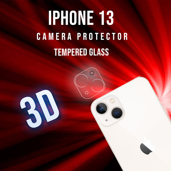 Iphone 13 Linsskydd  - 9H Härdat glas - Super kvalitet