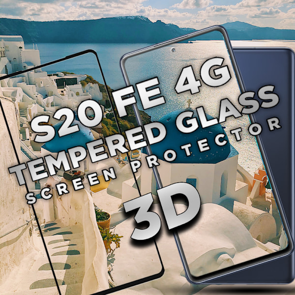 Samsung S20 FE 4G - 9H Härdat Glass - Super Kvalitet 3D