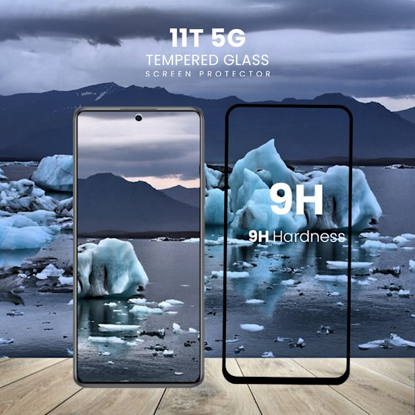 1-Pack XIAOMI 11T Skærmbeskyttelse - Hærdet Glas 9H - Super kvalitet 3D