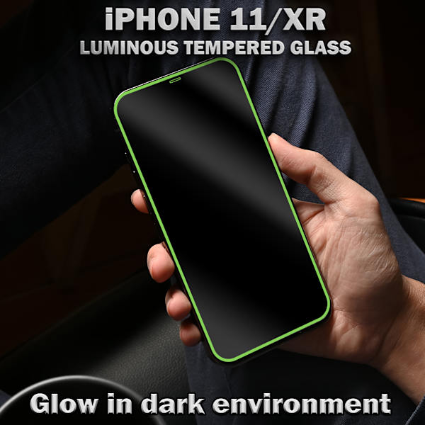 1-Pack IPHONE 11/XR Näytönsuoja - Karkaistu Lasi 9H - Super laatu 3D
