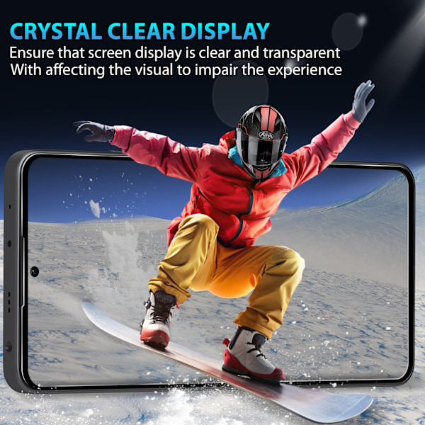2-Pack Xiaomi Redmi Note 13 Privacy Skärmskydd - Härdat Glas 9H - Super kvalitet 3D
