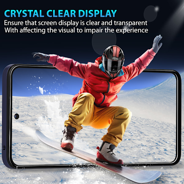 2-Pack Motorola G05 Skärmskydd - Härdat Glas 9H - Super kvalitet 3D