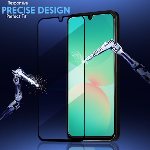 2-Pack Samsung A26 Skærmbeskyttelse & 2-Pack linsebeskyttelse - Hærdet Glas 9H - Super kvalitet 3D