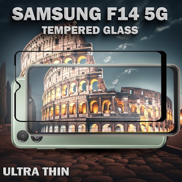 1-Pack SAMSUNG F14 Skærmbeskyttelse - Hærdet Glas 9H - Super kvalitet 3D