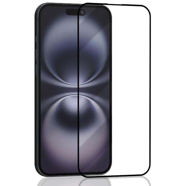 1-Pack IPHONE 16 PLUS Skærmbeskyttelse - Hærdet Glas 9H - Super kvalitet 3D