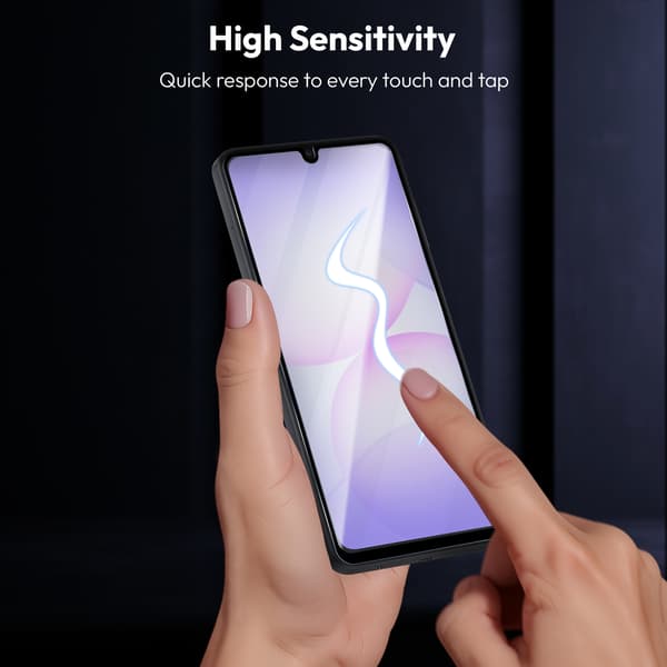2-Pack Samsung A08 Skærmbeskyttelse & 2-Pack linsebeskyttelse - Hærdet Glas 9H - Super kvalitet 3D