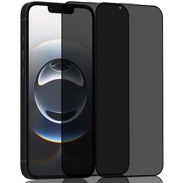 2-Pack Iphone 16E Privacy Skärmskydd - Härdat Glas 9H - Super kvalitet 3D